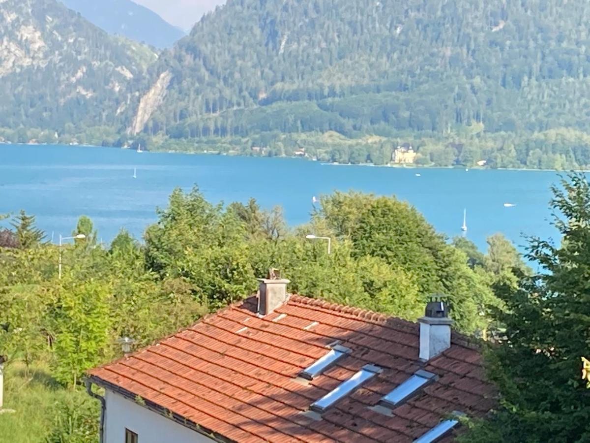 אונטראך אם אטרזה Ferienwohnung Mit Seeblick, Unterach Am Attersse מראה חיצוני תמונה
